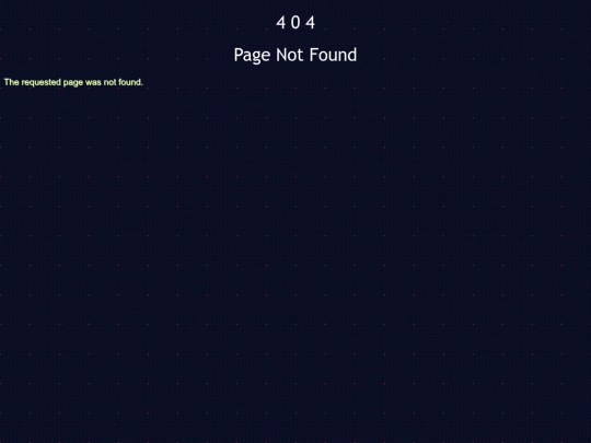 not_found screenshot