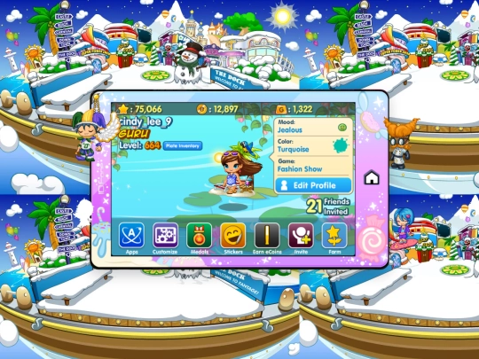 Main Site/fantage screenshot