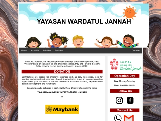 donation screenshot