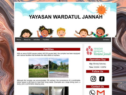 facilities screenshot