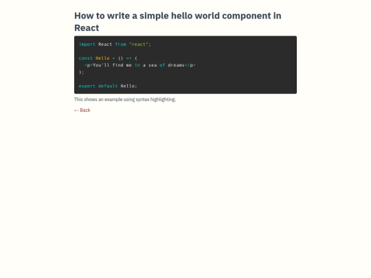 posts/how-to-hello-world-in-react screenshot