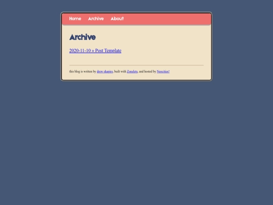 archive screenshot