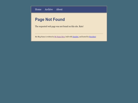 not_found screenshot