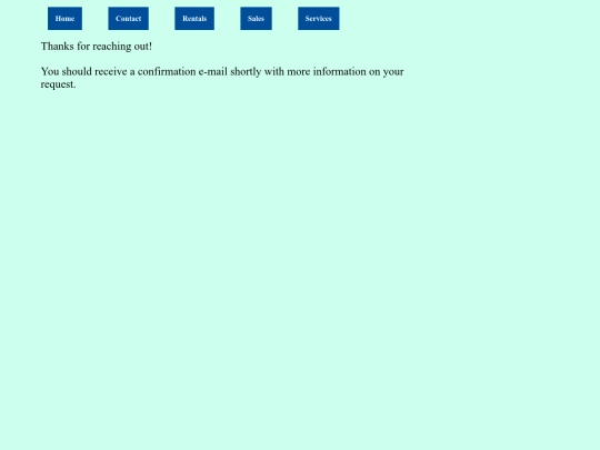 response screenshot