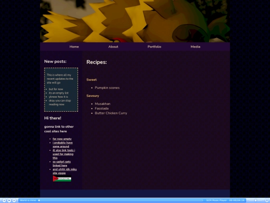 recipes screenshot