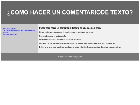 sistemacomentario screenshot