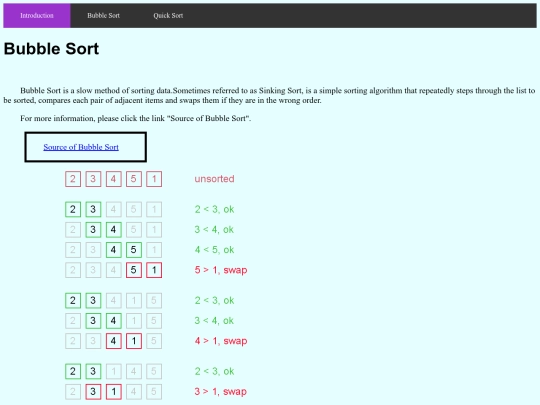 Final/BubbleSort screenshot