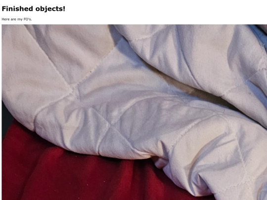 finishedobjects screenshot