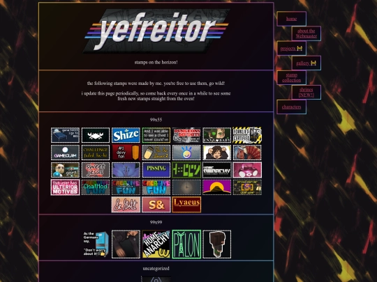 stamps screenshot