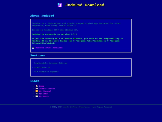 judepad screenshot