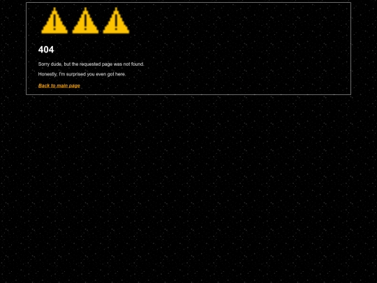 not_found screenshot
