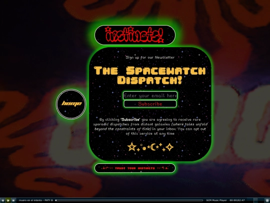 newsletter screenshot