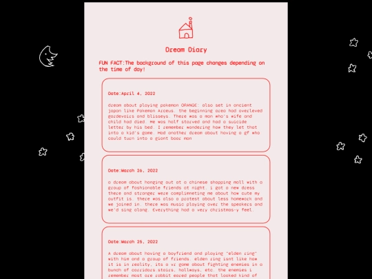 dreamdiary screenshot