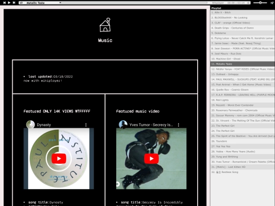 music screenshot