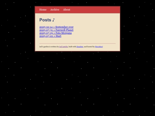 archive screenshot