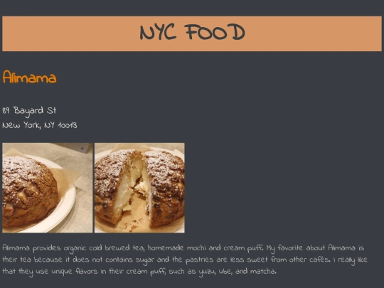 food screenshot