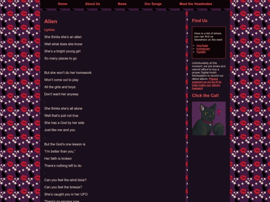 our_songs screenshot