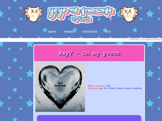 collections/WayV/on-my-youth screenshot