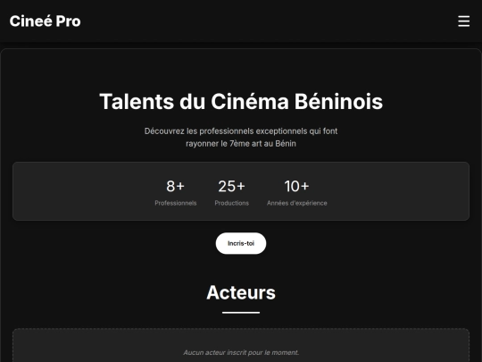 cinéaste screenshot