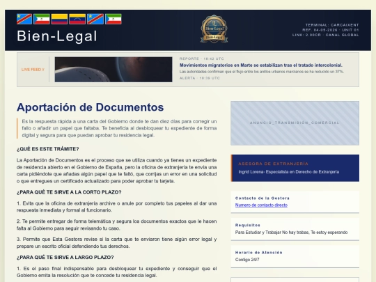 aportacion-documentos screenshot