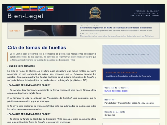 cita-huellas screenshot