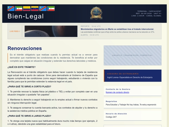renovaciones screenshot