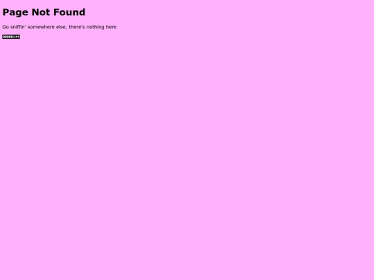 not_found screenshot