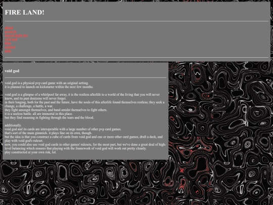 void god screenshot