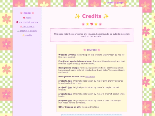 credits screenshot