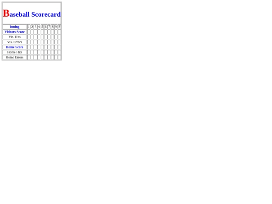 jsmithbaseballscorecard screenshot