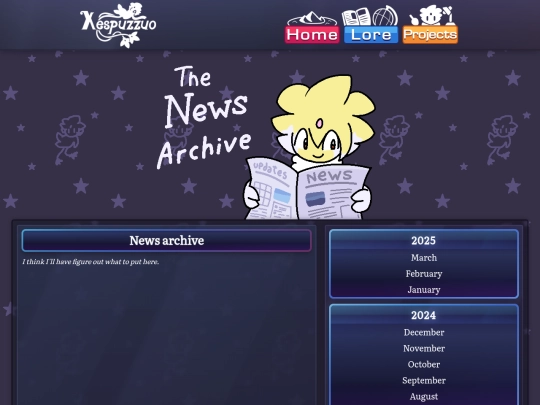 archive screenshot