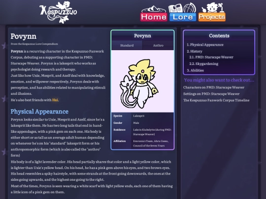 lore/povynn screenshot