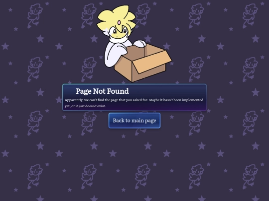 not_found screenshot