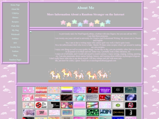 aboutme screenshot