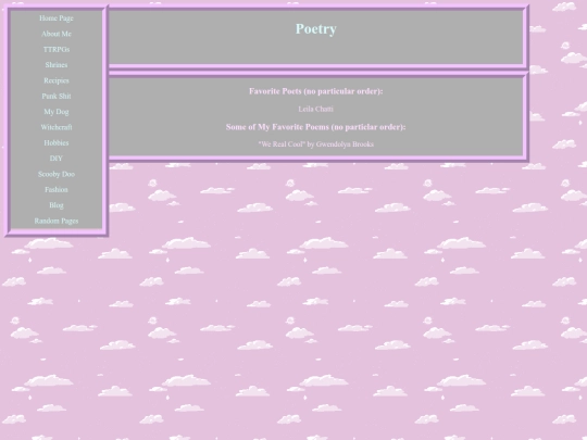 hobbies/poetry/poetry screenshot