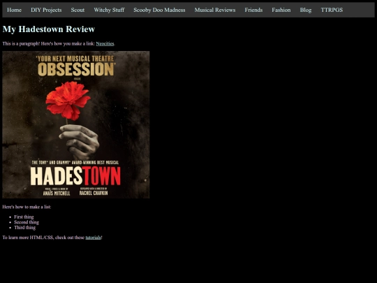musicalreviews/hadestown screenshot
