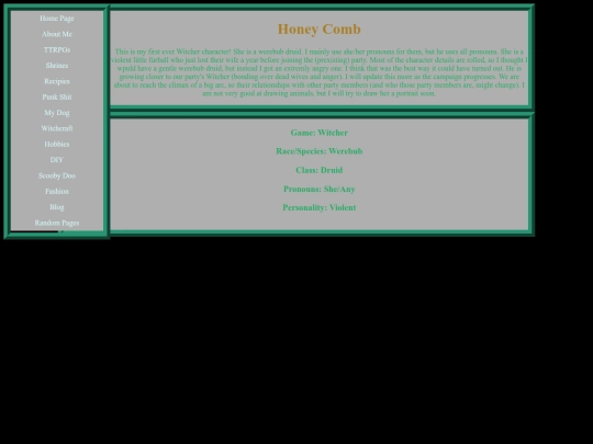 ttrpgs/characters/honeycomb screenshot