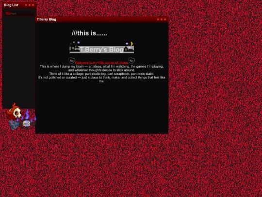 blog screenshot