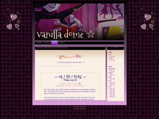 diary screenshot