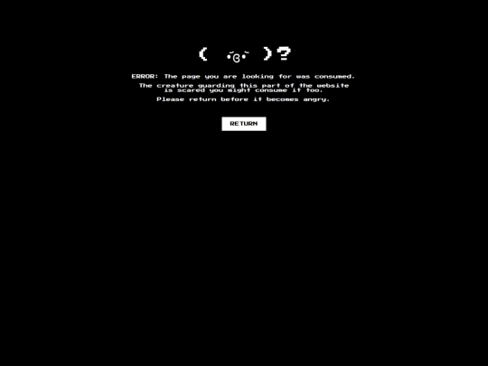 not_found screenshot