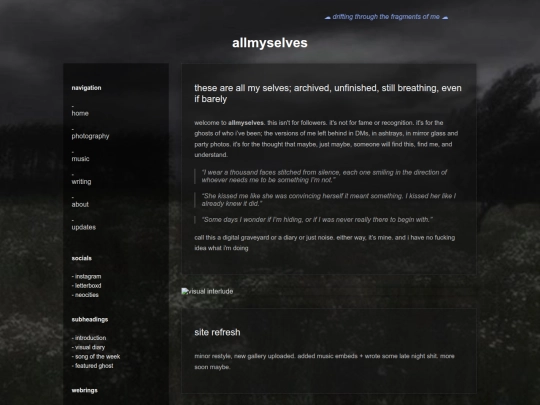 Version 2 website /index3 screenshot