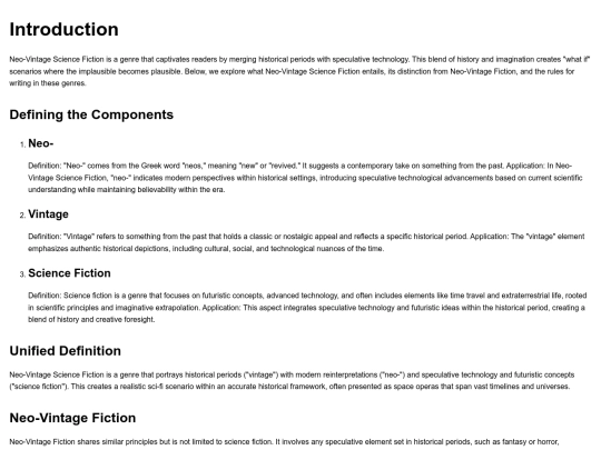 neovintagefiction screenshot