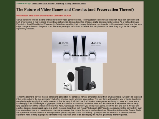 futureconsole screenshot