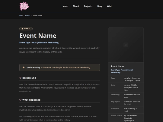 wiki/templates/wiki-event screenshot