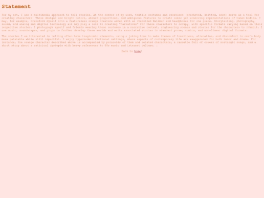 artiststatement screenshot