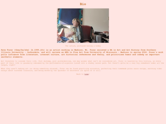 bio screenshot