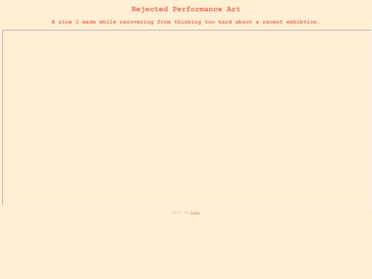 comics/rejectedperformance screenshot