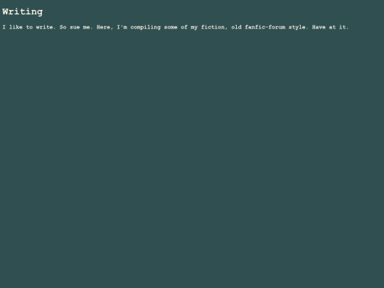 writing/writing screenshot
