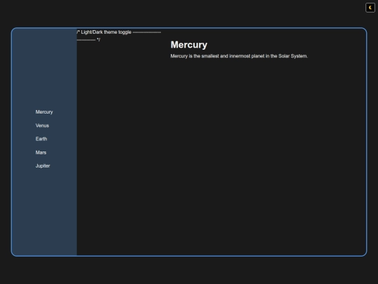 index screenshot