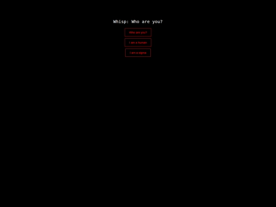 whisp screenshot